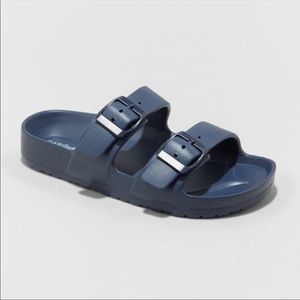 Navy Blue Sandals Size 13